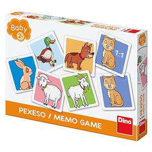 Domácí zvířátka baby pexeso