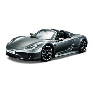Bburago 1:24 Porsche 918 Spyder šedé