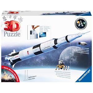 Ravensburger Vesmírná raketa Saturn V 3D, 432 dílků