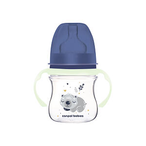 Canpol babies Antikoliková lahev EasyStart SLEEPY KOALA 120ml modrá