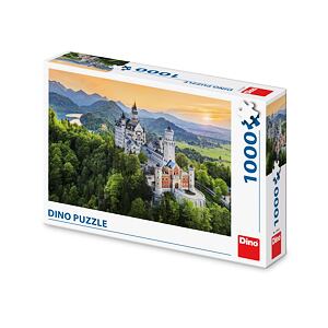 Dino Jarní Neuschwanstein 1000 dílků Puzzle