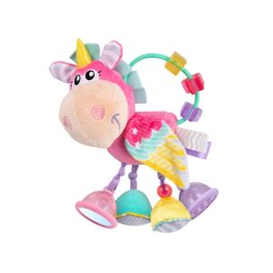 Playgro Chrastítko jednorožec růžový
