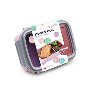 Bento Box krabička na svačinu 880 ml - růžová