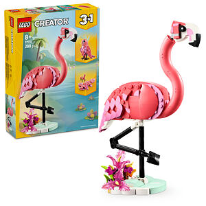LEGO® Creator 3 v 1 31170 Divoká zvířata: Růžový plameňák