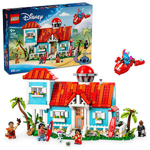 LEGO® │ Disney 43268 Lilo a Stitch a domek na pláži