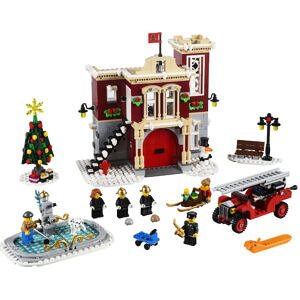 LEGO® Creator Expert 10263 Hasičská stanice v zimní vesnici