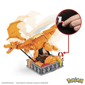Mattel Mega Construx Pokémon Pohyblivá figurka - Charizard
