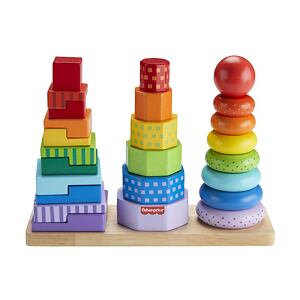 Fisher Price Dřevěná věž tvary