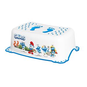 Maltex Stupátko s protiskluzem The Smurfs - bílá/modrá