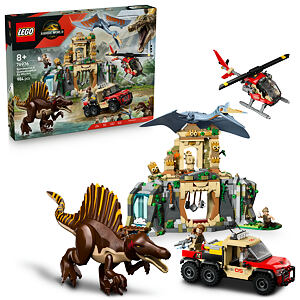 LEGO® Jurassic World 76976 Letecká mise se spinosaurem a quetzalcoatlem
