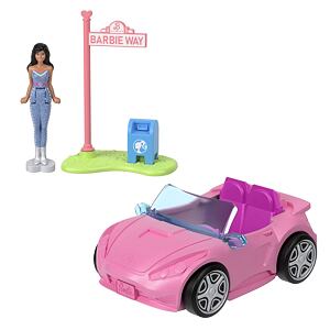 Mattel Mini Barbieland Dopravní prostředky - Kabriolet
