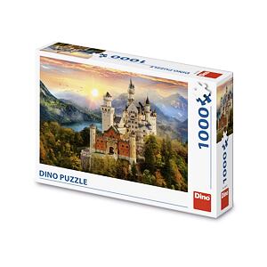 Dino Malovaný Neuschwanstein Puzzle 1000 dílků