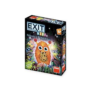 Dino EXIT Úniková hra kids: Rébusy z Příšerkova Párty hra