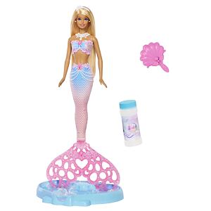 Mattel Barbie Bubbletastic Mořská panna s bublinkovou ploutví