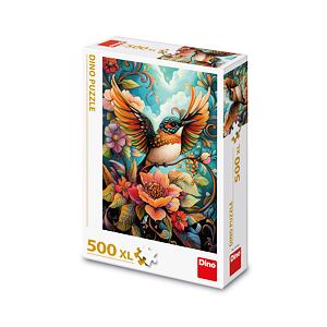 Dino Ptáček Puzzle 500 XL dílků