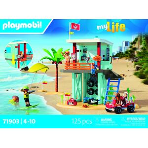 Playmobil Věž pobřežní hlídky s buginou
