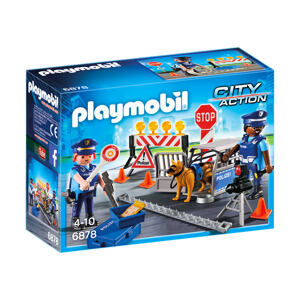 Playmobil Policejní zátaras
