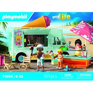 Playmobil Zmrzlinářské auto se surf shopem