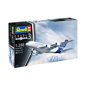 Revell Plastic ModelKit letadlo 03808 - Airbus A380 (1:288)