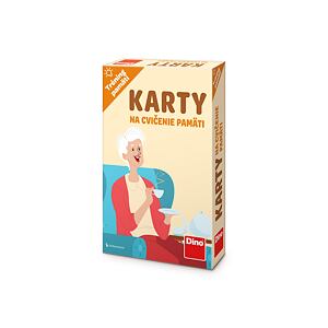 Dino Tréning pamäti: karty na cvičenie pamäti SK Naučná hra