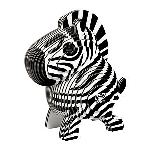 EUGY Zebra 3D kartonová skládačka
