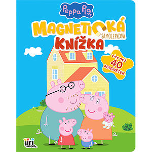 Jiri Models Magnetická samolepková knížka Prasátko Peppa