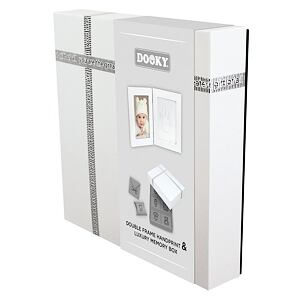 Dooky Double Frame Handprint & Luxury Memory Box