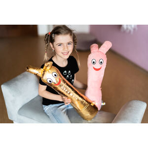 Bludišťák 50 cm zlatý