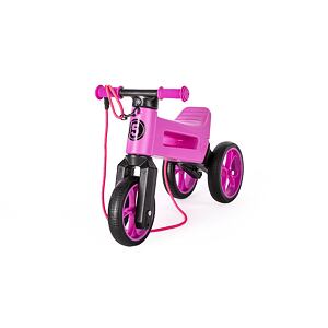 FUNNY WHEELS Odrážedlo Rider SuperSport 2v1 fialové