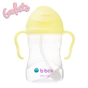 b.box Hrneček s brčkem 240 ml - banana split