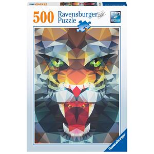 Ravensburger Polygonový lev Puzzle 500 dílků