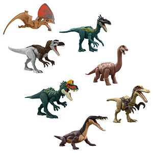 Jurassic World Nebezpečný dinosaurus, více druhů