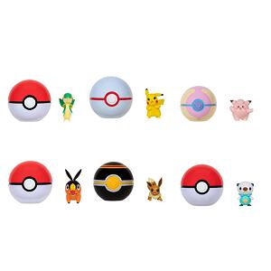 Orbico Pokémon Poké Ball Clip 'n' Go, více druhů
