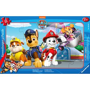Ravensburger Tlapková patrola: Čtyři stateční ochránci Puzzle 15 dílků