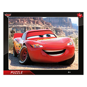Dino Puzzle Walt Disney Cars: Blesk McQueen 40 dílků deskové