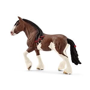 Schleich Zvířátko - kobyla Clydesdaleská
