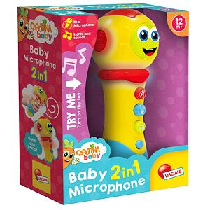 Lisciani Carotina baby - Dětský mikrofón 2 v 1