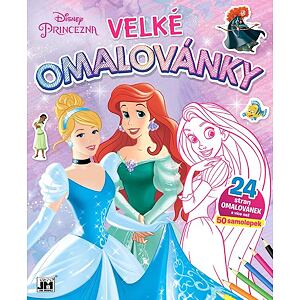 Jiri Models Velké omalovánky Disney Princezny