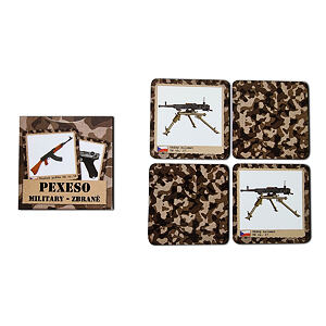 Wooky Pexeso retro Military Zbraně