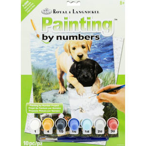 SMT Malování Royal 22x30cm Štěňata