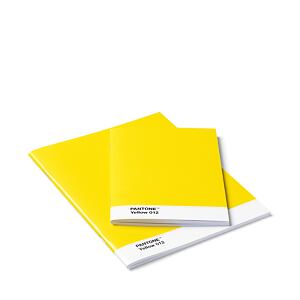 PANTONE Zápisník, 2 velikosti, měkká vazba - Yellow 012