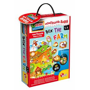 Lisciani Montessori Baby box - Vkládačka farma