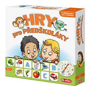 Efko Hry pro předškoláky - 11 edukativních her