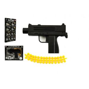 Teddies Pistole kov/plast 10cm na měkké kuličky, více druhů
