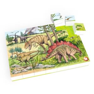 HUBELINO Puzzle Svět dinosaurů