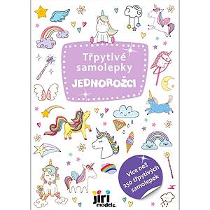 Jiri Models Třpytivé samolepky Jednorožci