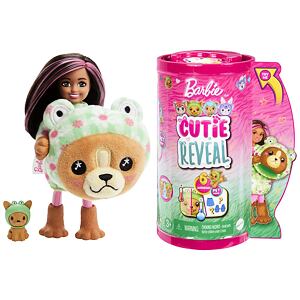 Mattel Barbie Cutie Reveal v kostýmu - Pejsek v zeleném kostýmu žabky