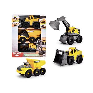 Dickie Stavební set Volvo 3 ks, 16 cm