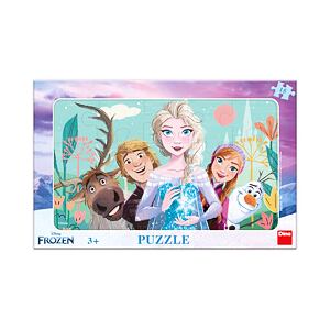 Dino Frozen: Rodina Puzzle 15 dílků