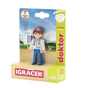 Efko Igráček Doktor - figurka s příslušenstvím